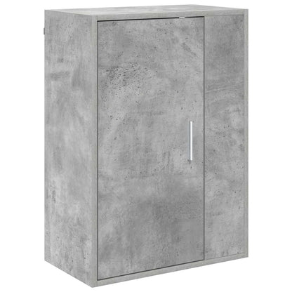vidaXL TV Cabinet Set Wall-mounted 4 pcs Concrete Grey Engineered wood