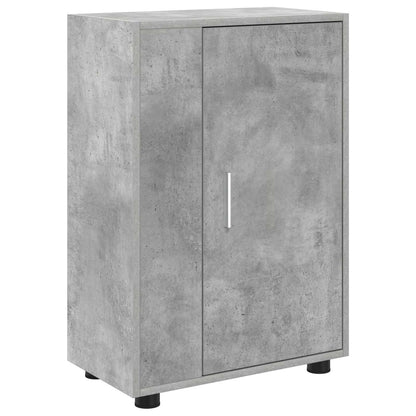 vidaXL TV Cabinet Set Wall-mounted 4 pcs Concrete Grey Engineered wood