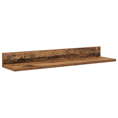 vidaXL TV Cabinet Set Wall-mounted 4 pcs Old Wood Engineered wood