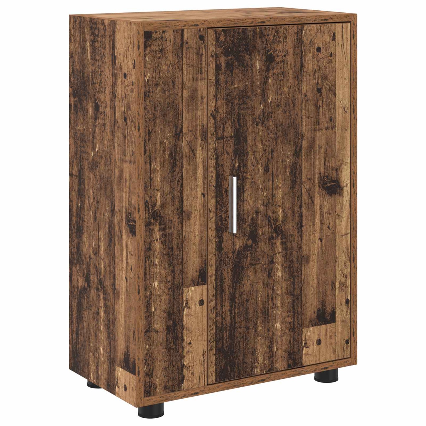 vidaXL TV Cabinet Set Wall-mounted 4 pcs Old Wood Engineered wood