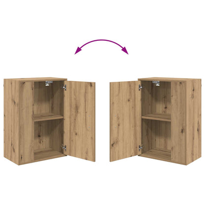 vidaXL TV Cabinet Set Wall-mounted 4 pcs Artisan Oak Engineered wood