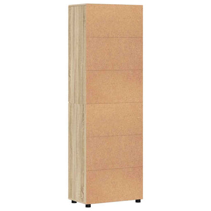 vidaXL Highboard FLORIN 60 x 35 x 182 cm Sonoma Oak Engineered Wood