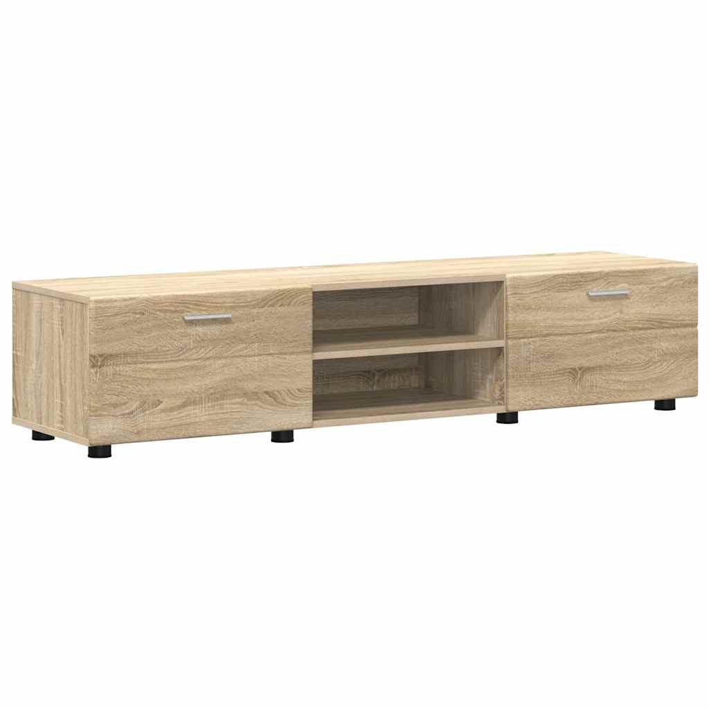 vidaXL TV Cabinet Set FLORIN 3 pcs Sonoma Oak Engineered Wood