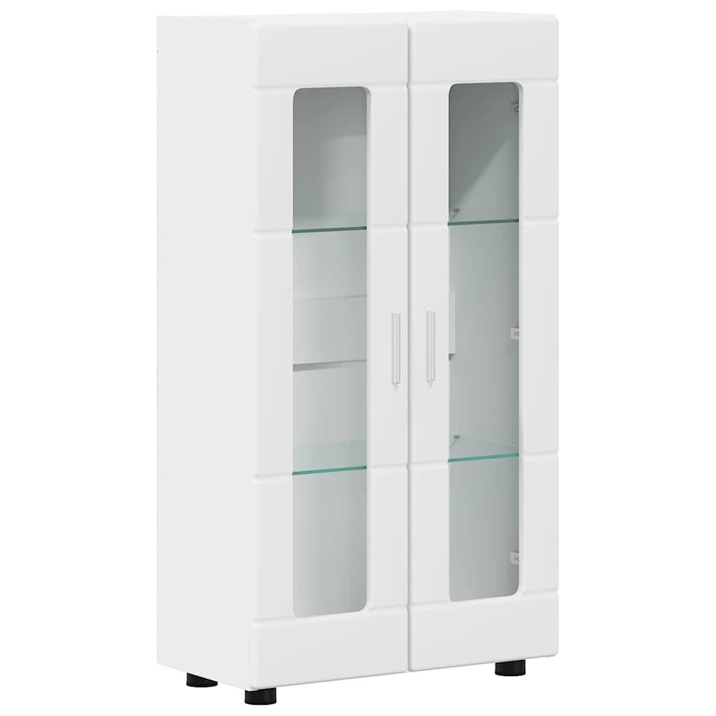 vidaXL TV Cabinet Set with Drawer FLORIN 3 pcs White Engineered Wood
