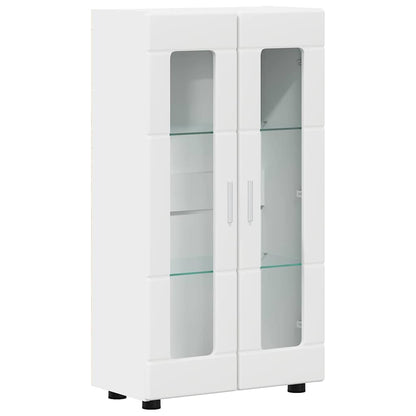 vidaXL TV Cabinet Set with Drawer FLORIN 3 pcs White Engineered Wood