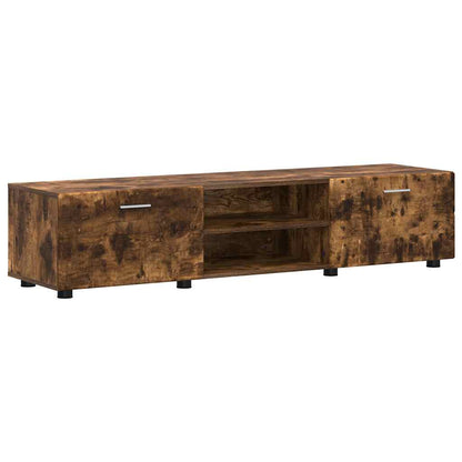vidaXL TV Cabinet Set FLORIN 3 pcs Smoked Oak Engineered Wood