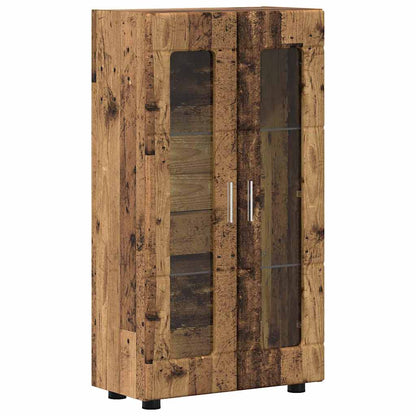 vidaXL TV Cabinet Set FLORIN 3 pcs Old Wood Engineered Wood