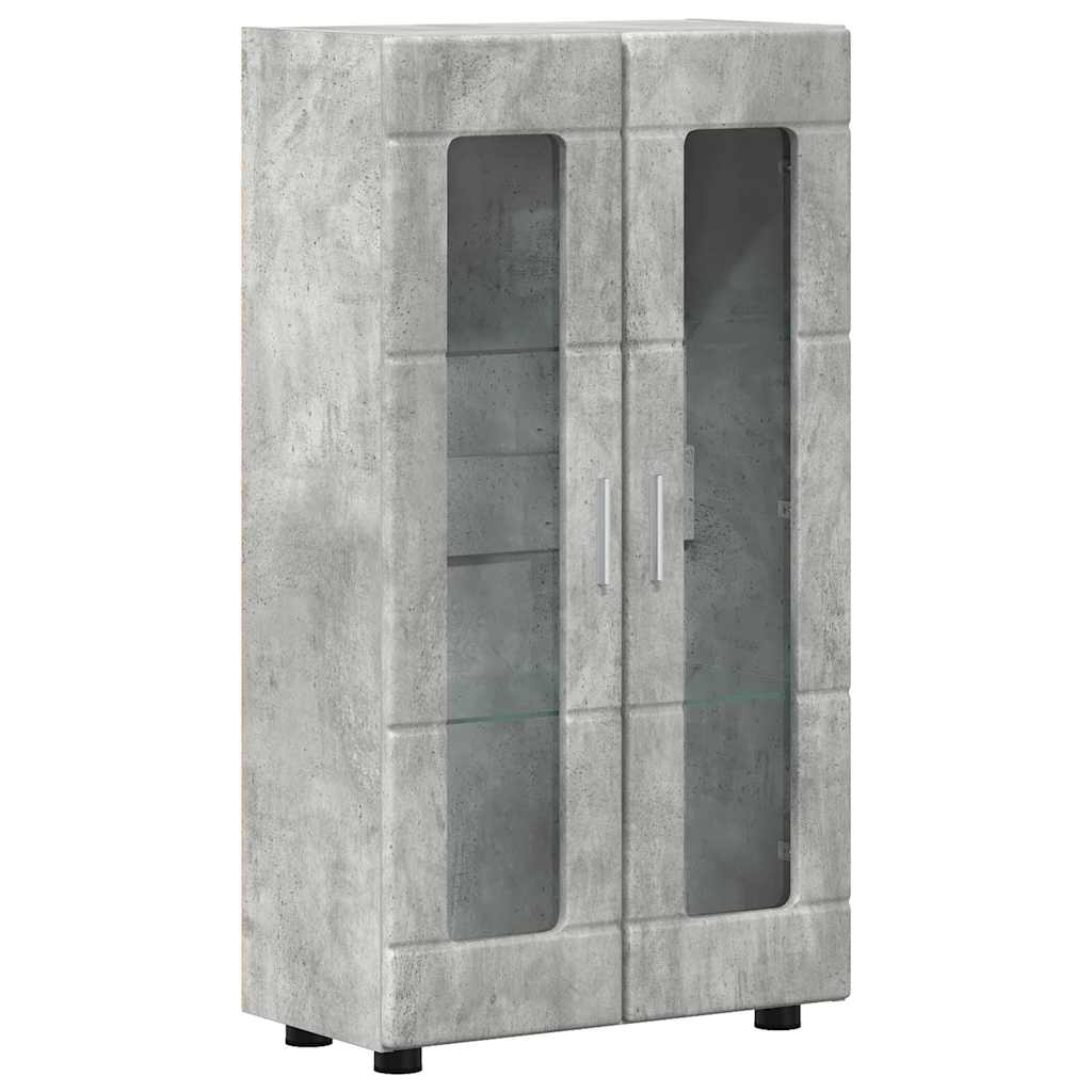 vidaXL TV Cabinet Set FLORIN 3 pcs Concrete Grey Engineered Wood