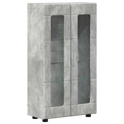 vidaXL TV Cabinet Set FLORIN 3 pcs Concrete Grey Engineered Wood
