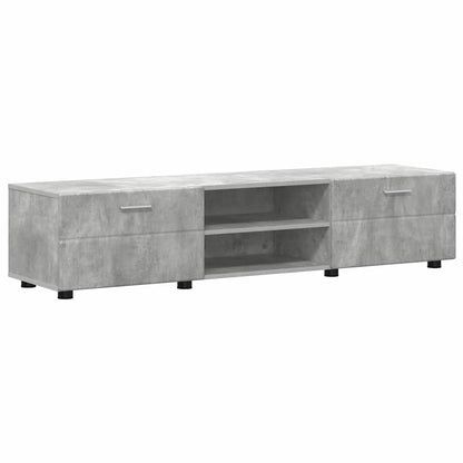 vidaXL TV Cabinet Set FLORIN 3 pcs Concrete Grey Engineered Wood