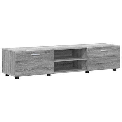 vidaXL TV Cabinet Set FLORIN 3 pcs Grey Sonoma Engineered Wood