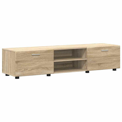 vidaXL TV Cabinet Set FLORIN 3 pcs Sonoma Oak Engineered Wood