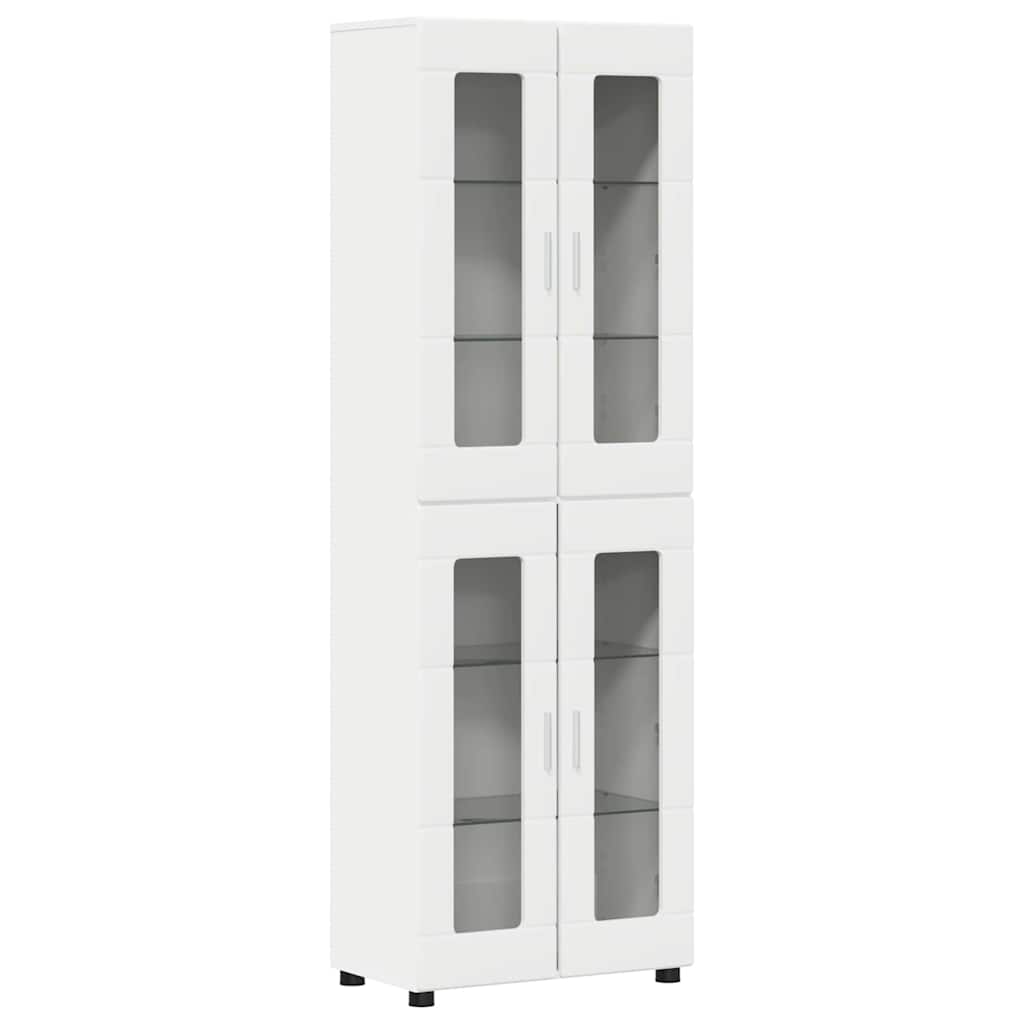 vidaXL TV Cabinet Set FLORIN 3 pcs White Engineered Wood
