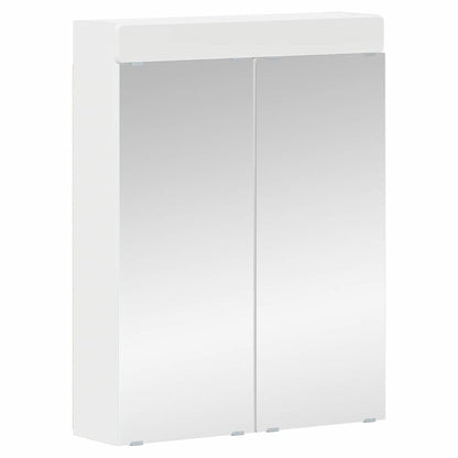 vidaXL Bathroom Furniture Set TULUM 2 pcs White 60 x 34 x 63 cm