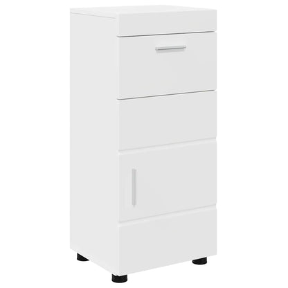 vidaXL Bathroom Furniture Set with Drawer TULUM White Engineered Wood