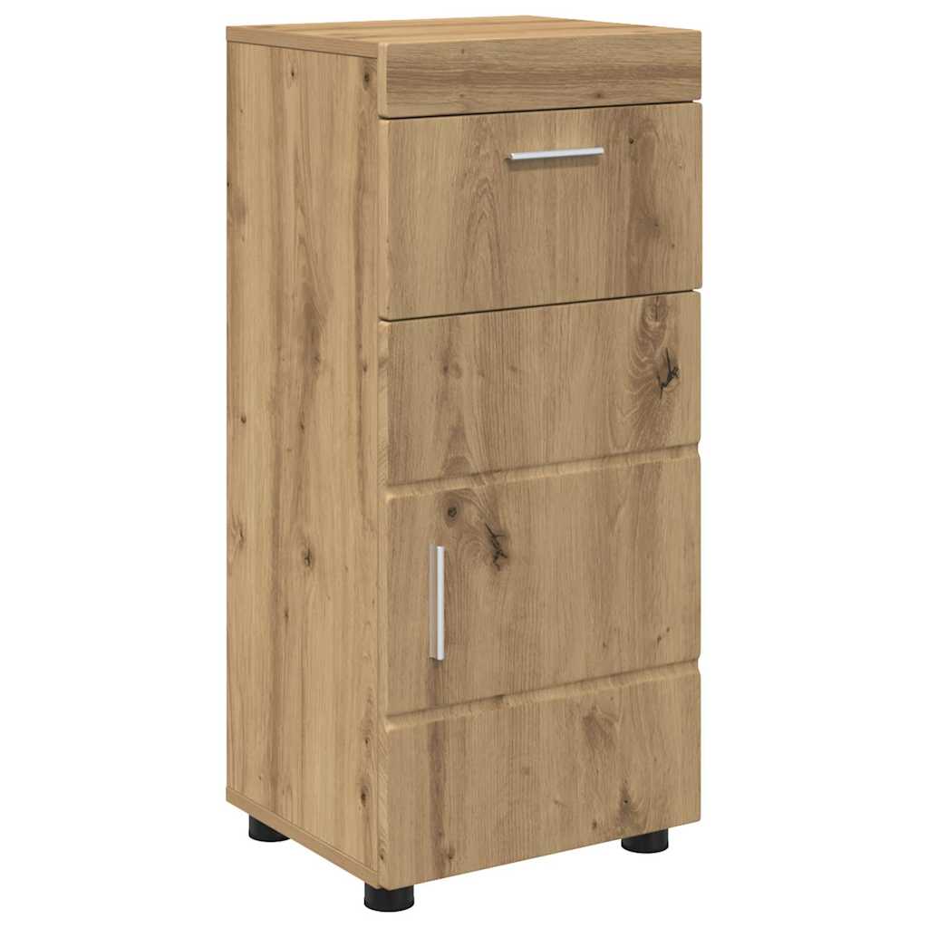 vidaXL Bathroom Furniture Set TULUM Artisan Oak Engineered Wood
