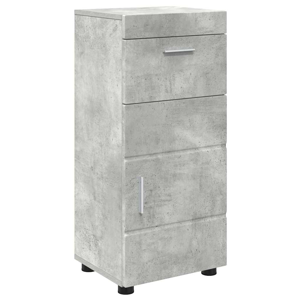 vidaXL Bathroom Furniture Set TULUM 5 pcs Concrete Grey
