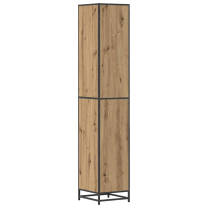 vidaXL Bathroom Furniture Set Artisan Oak 35 x 37.5 x 188.5 cm