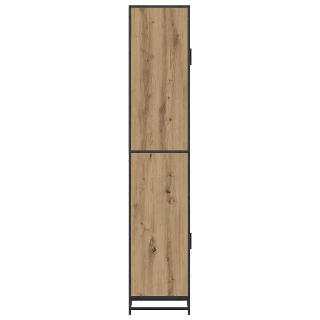 vidaXL Bathroom Furniture Set Artisan Oak 35 x 37.5 x 188.5 cm