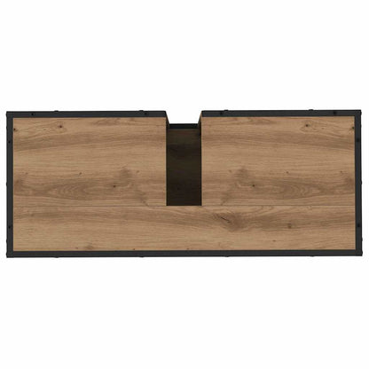 vidaXL Bathroom Furniture Set 3 pcs Artisan Oak Engineered Wood