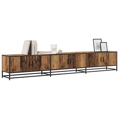 vidaXL TV Units 240 x 35 x 41 cm Old Wood Engineered wood
