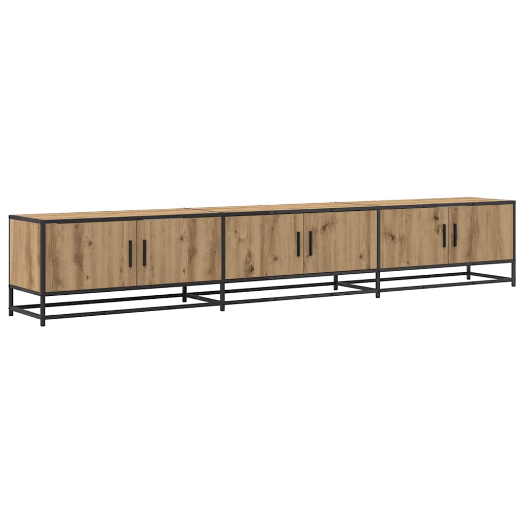 vidaXL TV Units 240 x 35 x 41 cm Artisan Oak Engineered wood