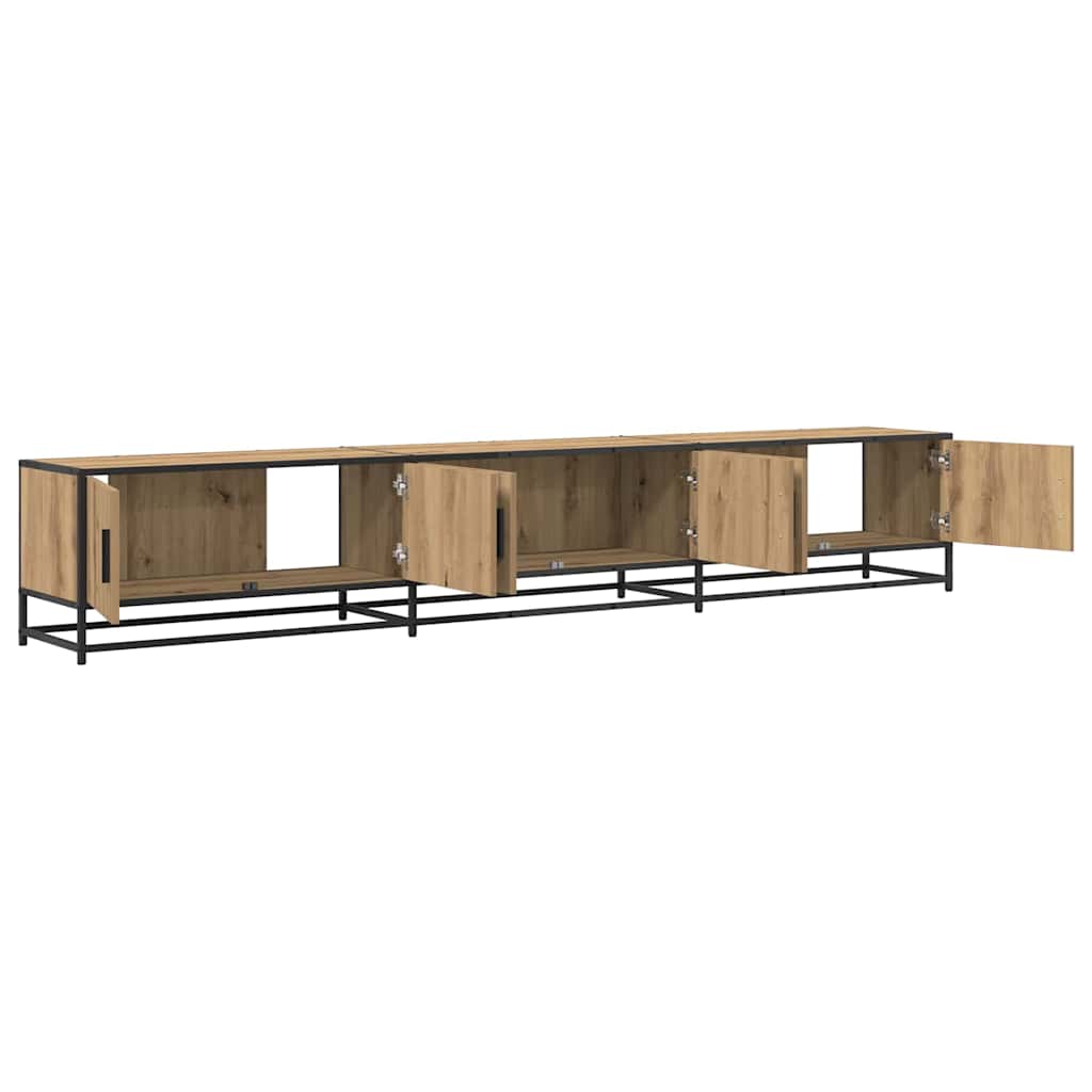 vidaXL TV Units 240 x 35 x 41 cm Artisan Oak Engineered wood