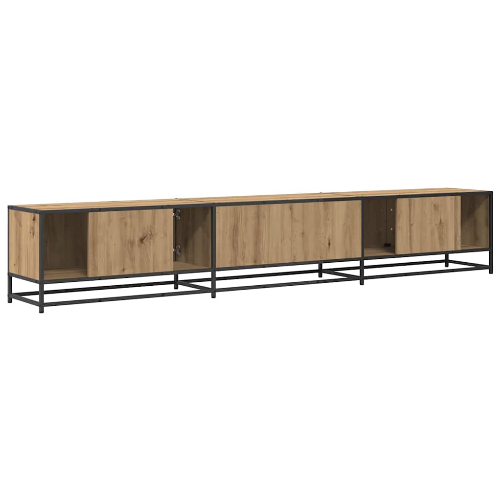 vidaXL TV Units 240 x 35 x 41 cm Artisan Oak Engineered wood