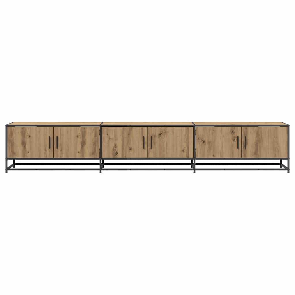 vidaXL TV Units 240 x 35 x 41 cm Artisan Oak Engineered wood