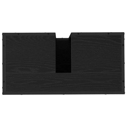 vidaXL Bathroom Furniture Set with Door 3 pcs Old Wood Engineered Wood