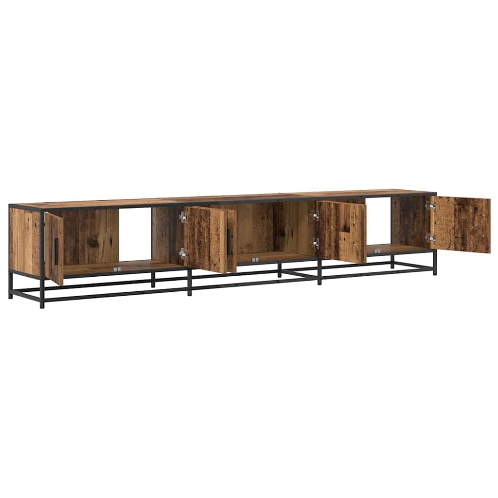 vidaXL TV Units 210 x 35 x 41 cm Old Wood Engineered wood