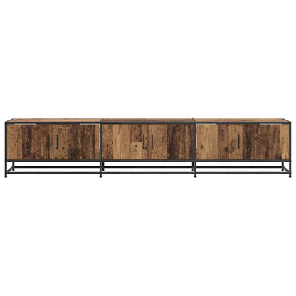 vidaXL TV Units 210 x 35 x 41 cm Old Wood Engineered wood