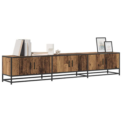 vidaXL TV Units 210 x 35 x 41 cm Old Wood Engineered wood