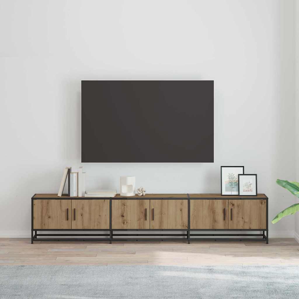 vidaXL TV Units 210 x 35 x 41 cm Artisan Oak Engineered wood
