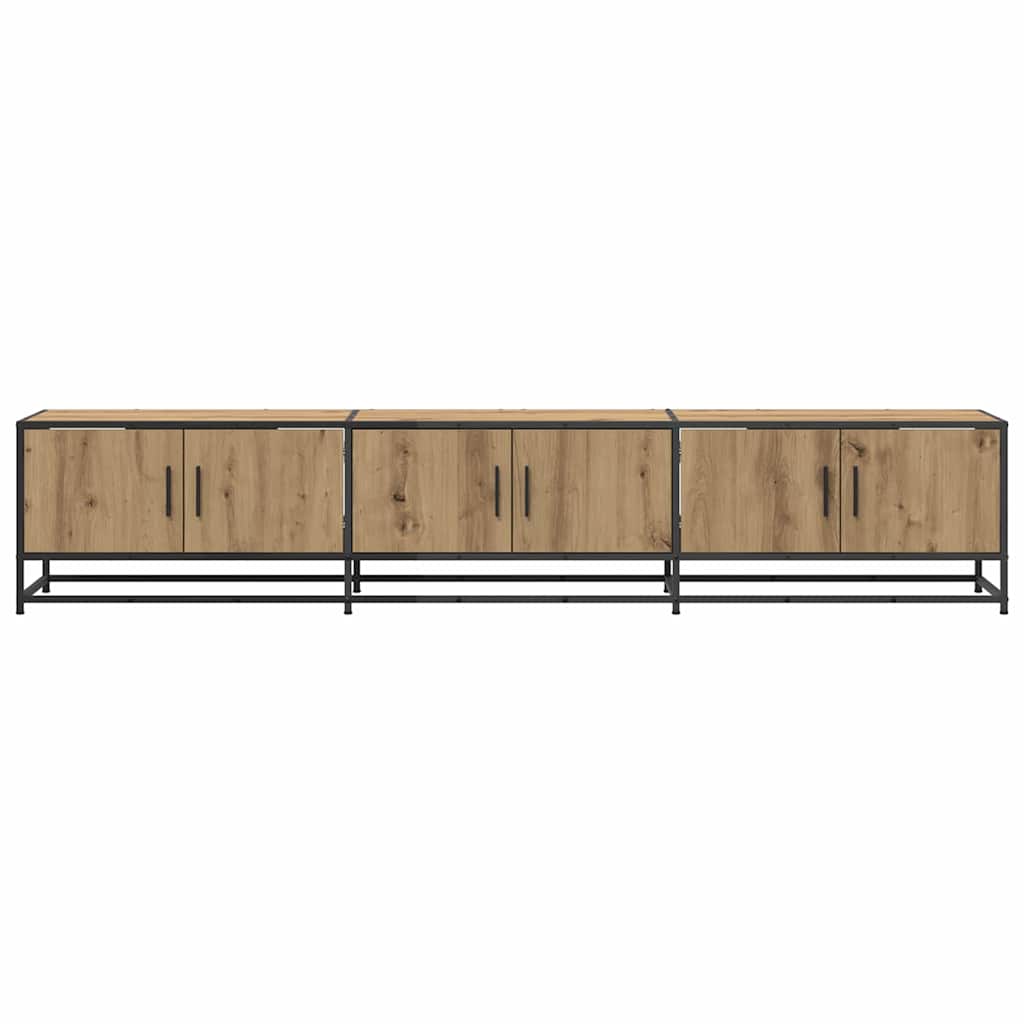 vidaXL TV Units 210 x 35 x 41 cm Artisan Oak Engineered wood
