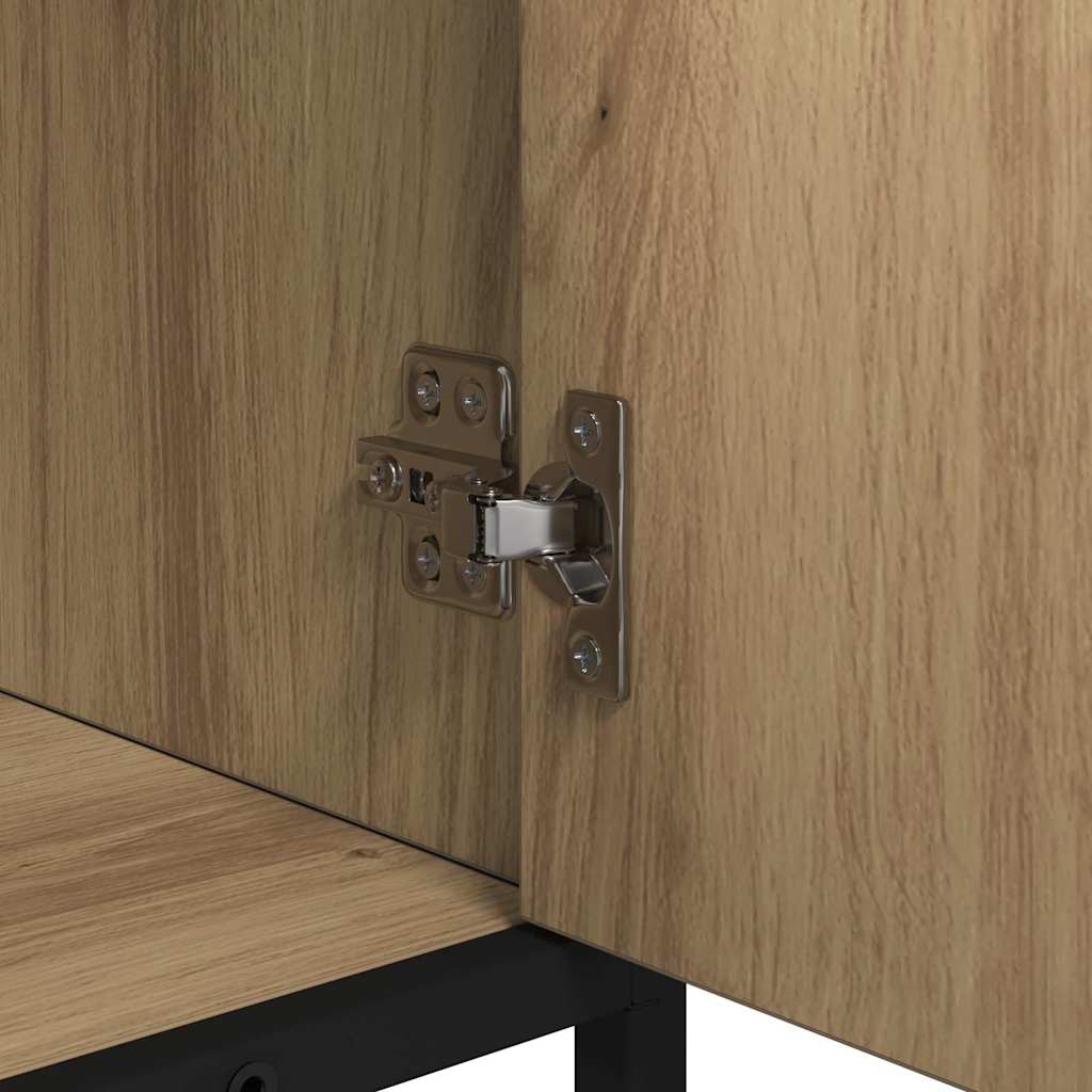 vidaXL Bathroom Furniture Set 2 pcs Artisan Oak Engineered Wood