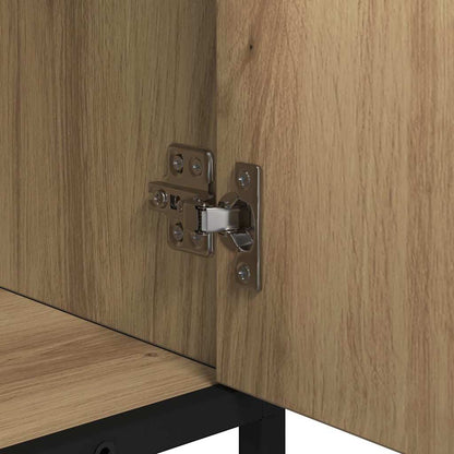 vidaXL Bathroom Furniture Set 2 pcs Artisan Oak Engineered Wood