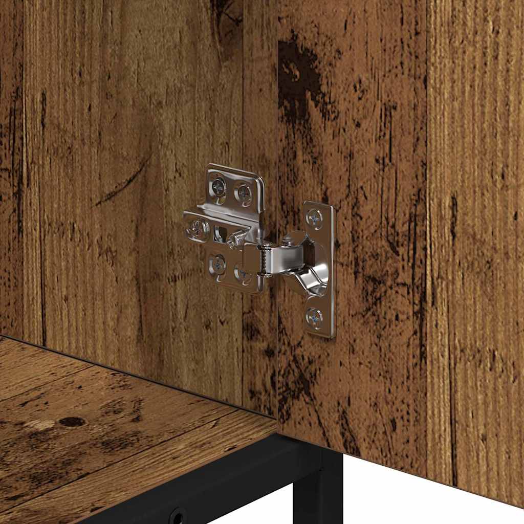 vidaXL Bathroom Furniture Set 2 pcs Old Wood Engineered Wood
