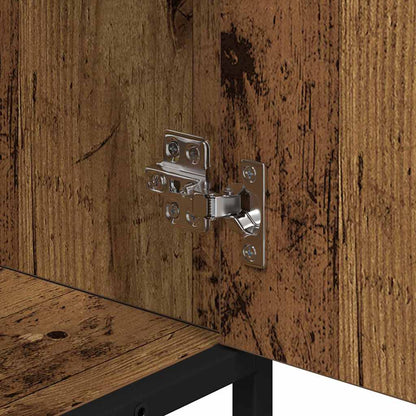 vidaXL Bathroom Furniture Set 2 pcs Old Wood Engineered Wood