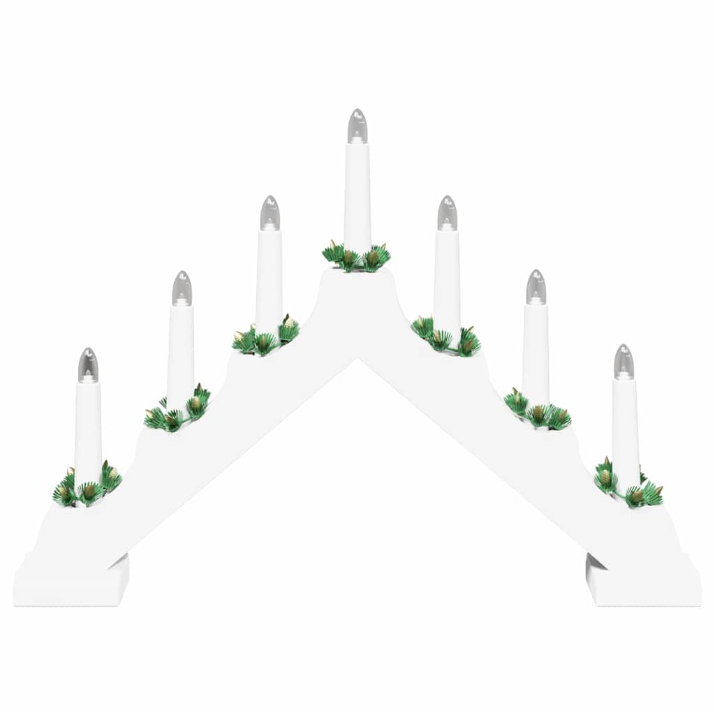 vidaXL Christmas Candle Bridge 3 pcs 7 LEDs Warm White
