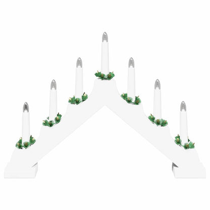 vidaXL Christmas Candle Bridge 3 pcs 7 LEDs Warm White