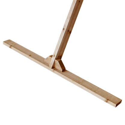 vidaXL Wedding Arch Light Brown 202 x 95 x 254 cm Solid Pine Wood