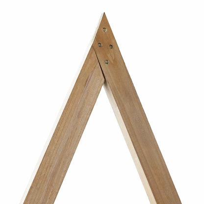 vidaXL Wedding Arch Light Brown 202 x 95 x 254 cm Solid Pine Wood