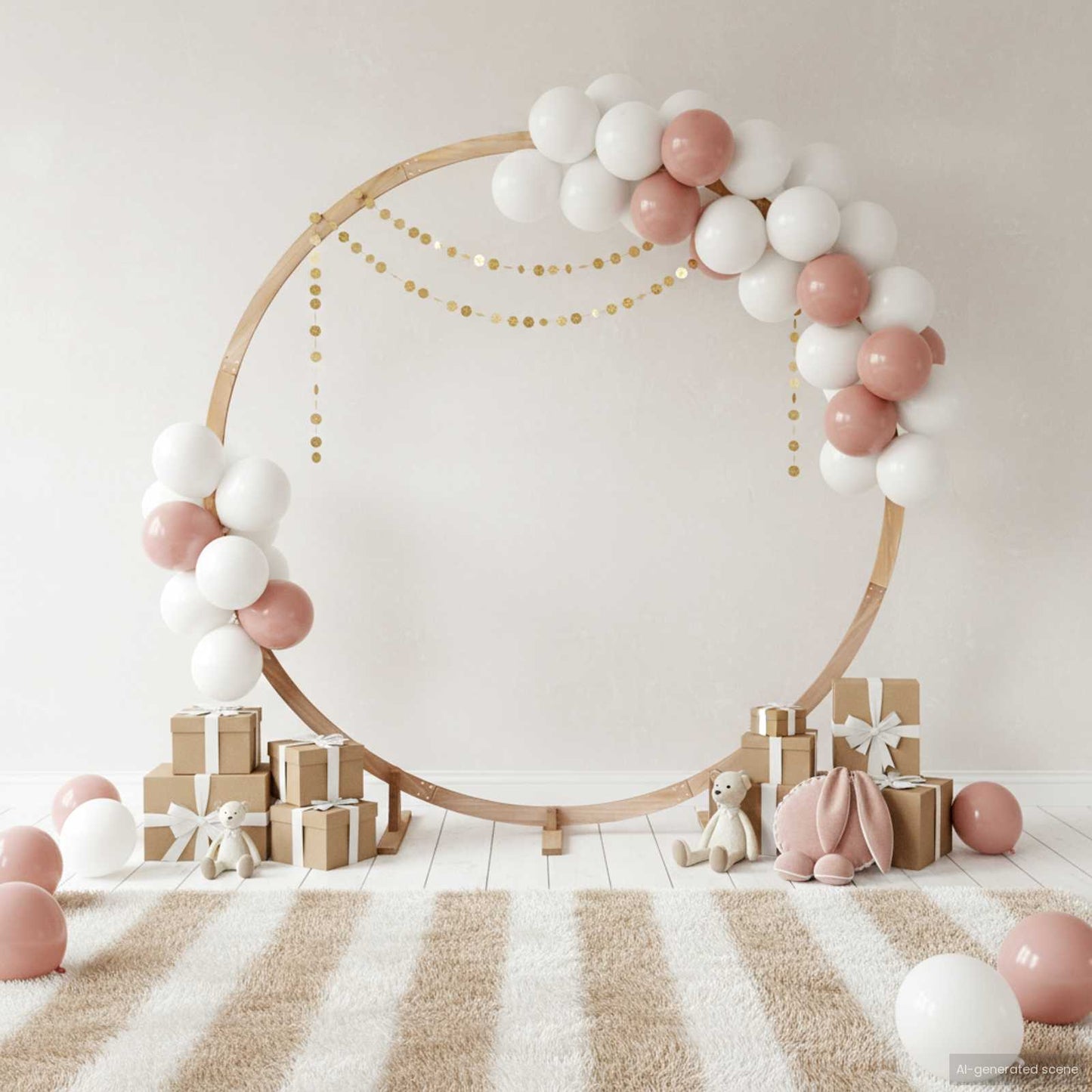 vidaXL Wedding Arch Light Brown 224 x 80 x 220 cm Solid Pine Wood