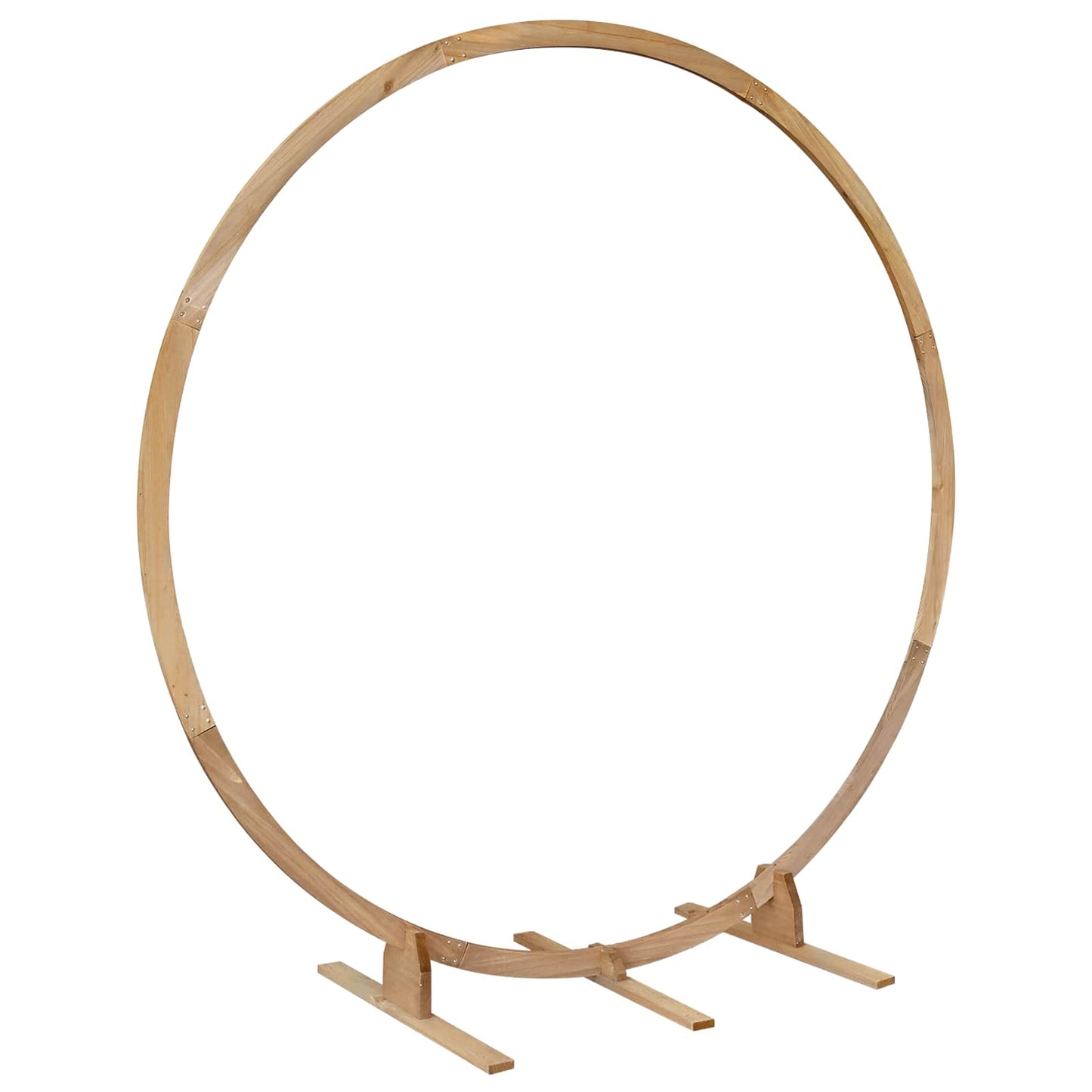 vidaXL Wedding Arch Light Brown 224 x 80 x 220 cm Solid Pine Wood