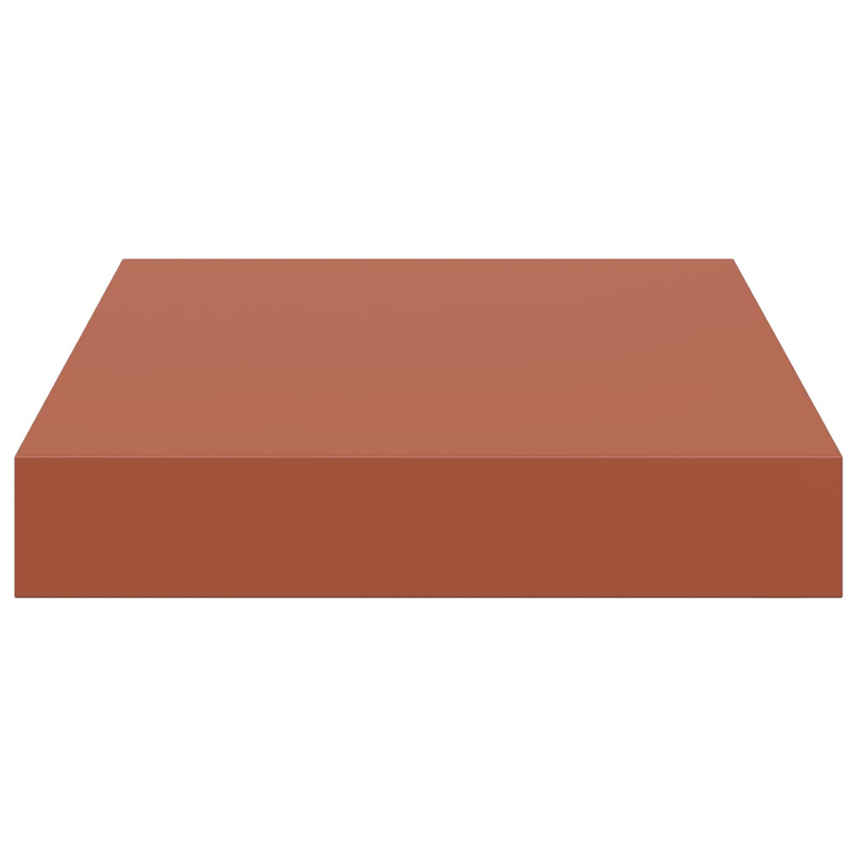 vidaXL Wall Shelf 2 pcs Red 23 x 23.5 x 3.8 cm Engineered Wood