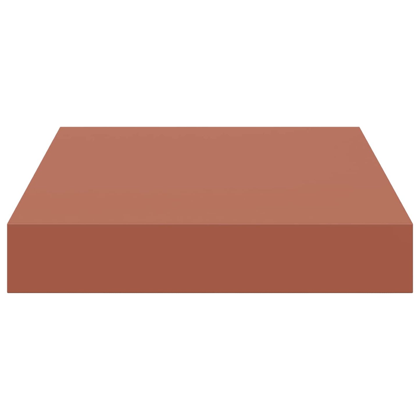 vidaXL Wall Shelf 2 pcs Red 23 x 23.5 x 4 cm Engineered Wood