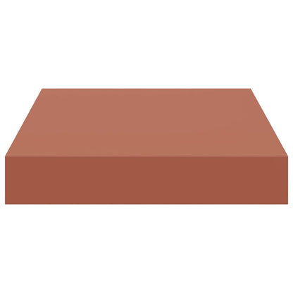 vidaXL Wall Shelf 2 pcs Red 23 x 23.5 x 4 cm Engineered Wood