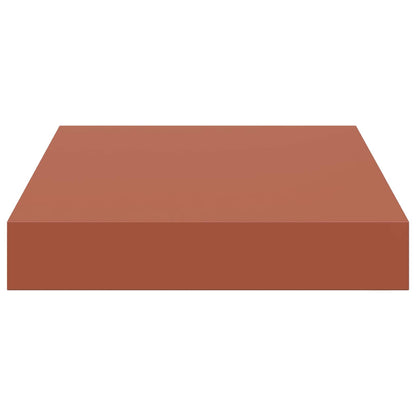 vidaXL Wall Shelf 4 pcs Red 23 x 23.5 x 4 cm Engineered Wood