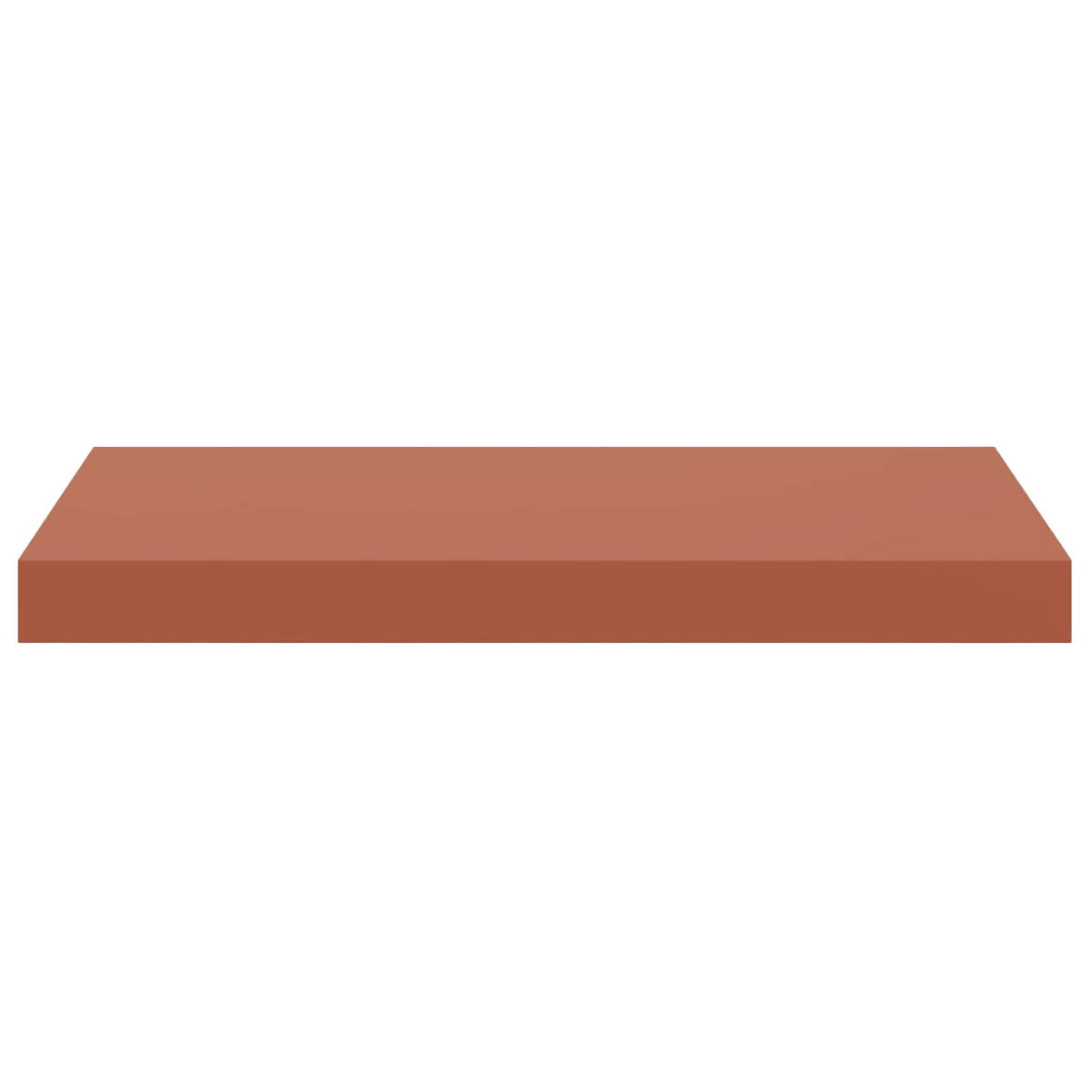 vidaXL Wall Shelf Wall-Mounted Red 50 x 23.5 x 3.8 cm Engineered Wood